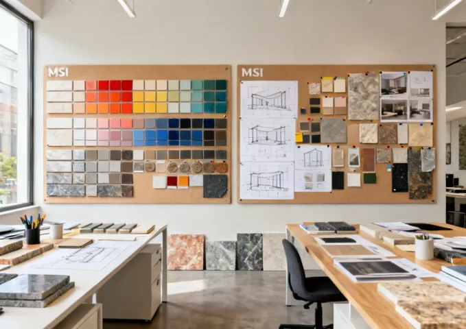 MSI Visualizer — surface specification workspace for architects and designers